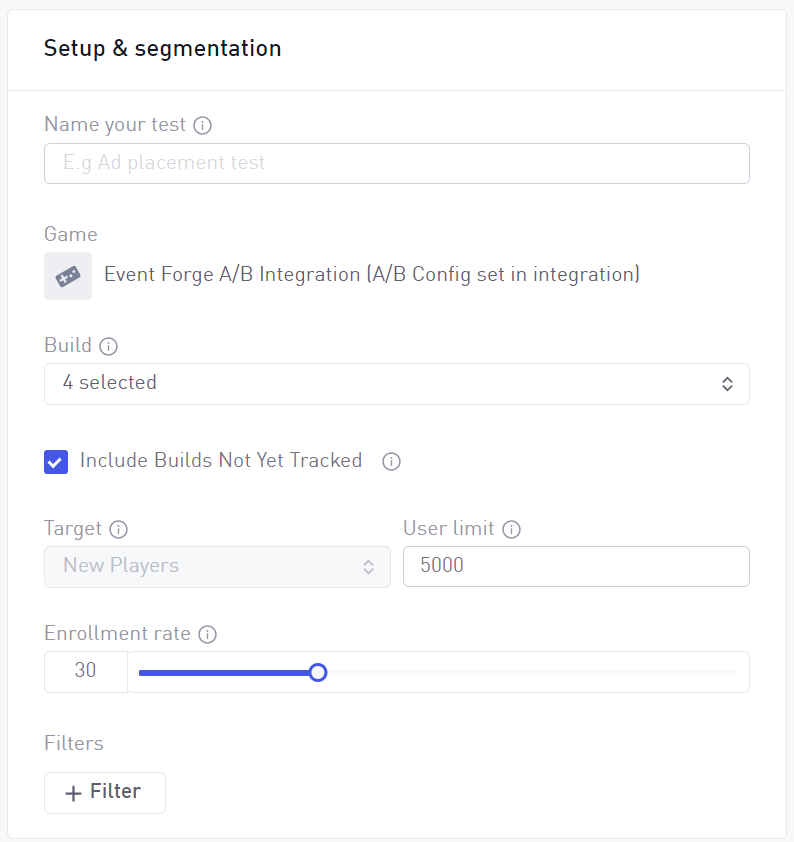 A/B Segmentation